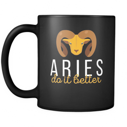 Aries 11 oz. Mug. Aries funny gift idea.