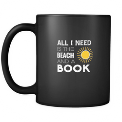 Beach 11 oz. Mug. Beach funny gift idea.