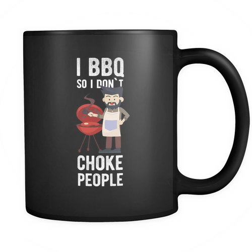 BBQ 11 oz. Mug. BBQ funny gift idea.