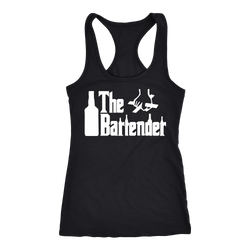 Bartender T-shirt, hoodie and tank top. Bartender funny gift idea.