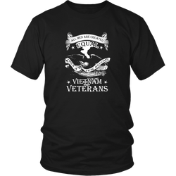 Veteran T-shirt - All men are created equal, then a few become Vietnam Veterans