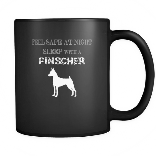Pinscher 11 oz. Mug. Pinscher funny gift idea.