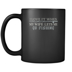 Fishing 11 oz. Mug. Fishing funny gift idea.