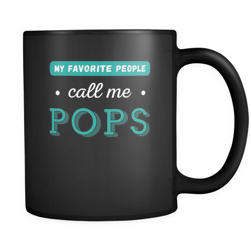 Pops 11 oz. Mug. Pops funny gift idea.