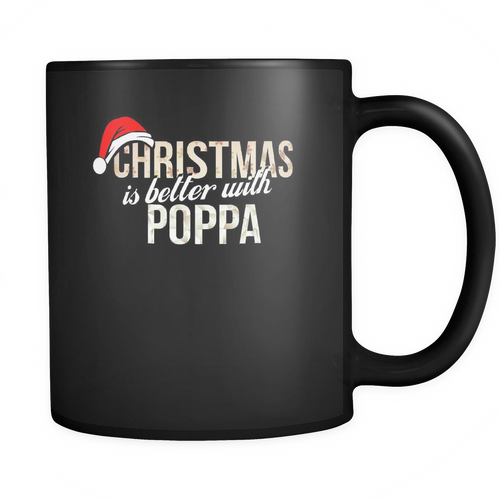 Poppa 11 oz. Mug. Poppa funny gift idea.