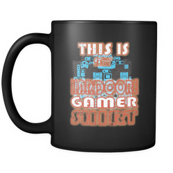 Gamer 11 oz. Mug. Gamer funny gift idea.