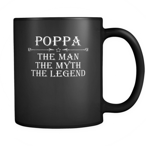 Poppa 11 oz. Mug. Poppa funny gift idea.