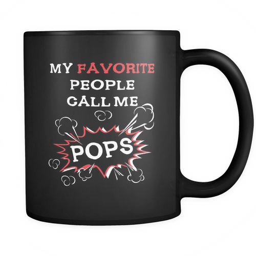Pops 11 oz. Mug. Pops funny gift idea.