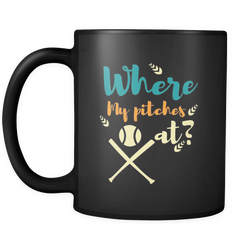 Baseball 11 oz. Mug. Baseball funny gift idea.