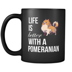 Pomeranian 11 oz. Mug. Pomeranian funny gift idea.