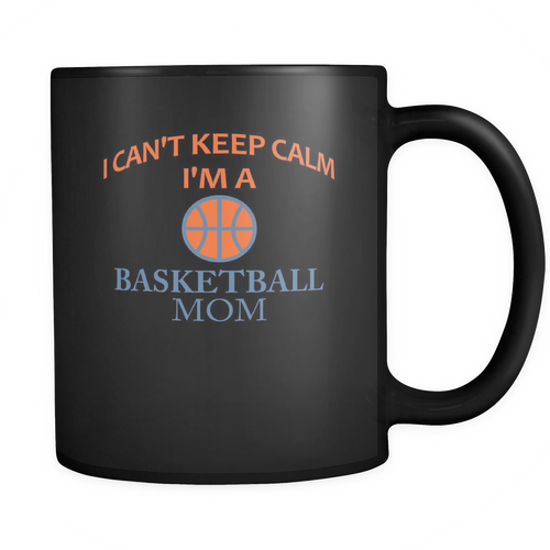Basketball Mom 11 oz. Mug. Basketball Mom funny gift idea.