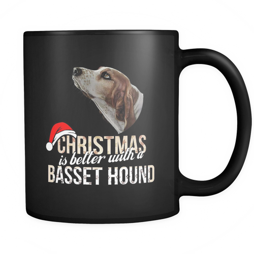 Basset hound 11 oz. Mug. Basset hound funny gift idea.