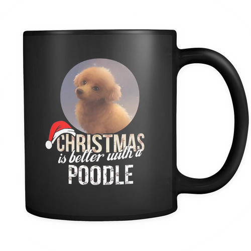 Poodle 11 oz. Mug. Poodle funny gift idea.