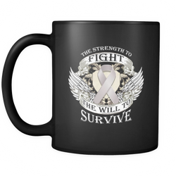 Fight cancer 11 oz. Mug. Fight cancer funny gift idea.