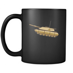 Army Tank 11 oz. Mug. Army Tank funny gift idea.