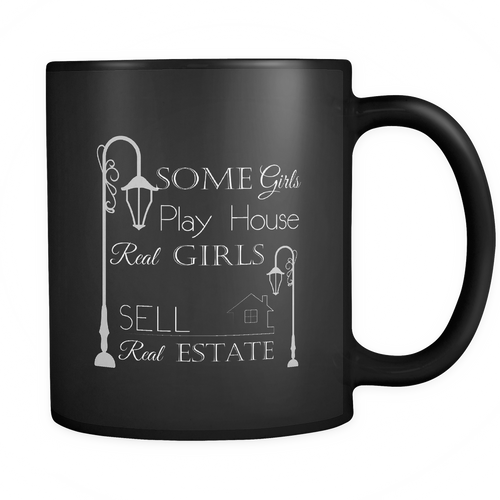 Real Estate Agent 11 oz. Mug. Real Estate Agent funny gift idea.