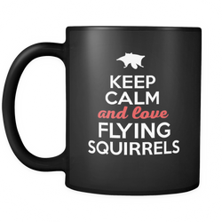 Flying Squirrels 11 oz. Mug. Flying Squirrels funny gift idea.