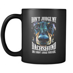 Dachshund 11 oz. Mug. Dachshund funny gift idea.