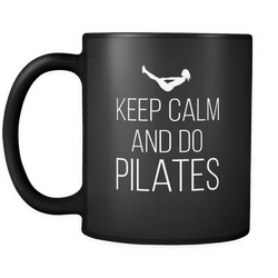 Pilates 11 oz. Mug. Pilates funny gift idea.