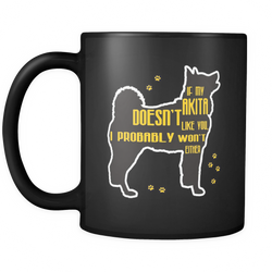 Akita 11 oz. Mug. Akita funny gift idea.