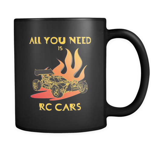 RC Cars 11 oz. Mug. RC Cars funny gift idea.