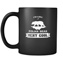 Polar Bears 11 oz. Mug. Polar Bears funny gift idea.