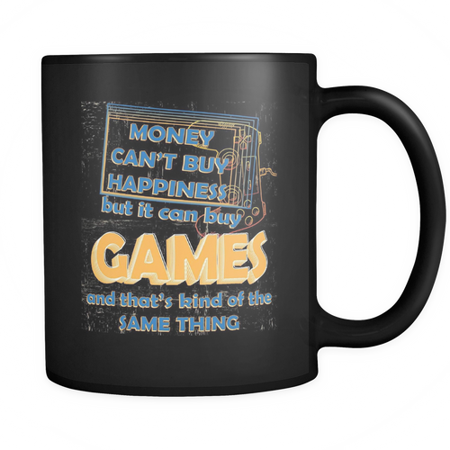 Games 11 oz. Mug. Games funny gift idea.