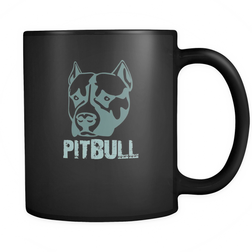 Pitbull 11 oz. Mug. Pitbull funny gift idea.