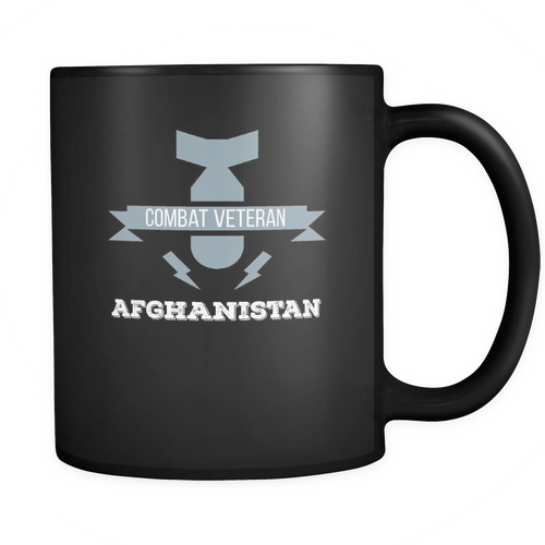 Afghanistan veteran 11 oz. Mug. Afghanistan veteran funny gift idea.