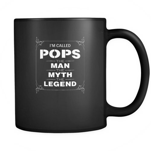 Pops 11 oz. Mug. Pops funny gift idea.