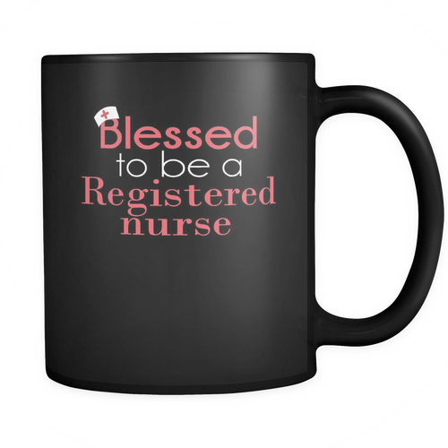 Registered nurse 11 oz. Mug. Registered nurse funny gift idea.