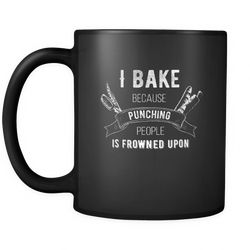 Baking 11 oz. Mug. Baking funny gift idea.
