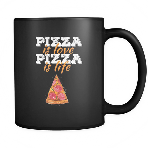 Pizza 11 oz. Mug. Pizza funny gift idea.