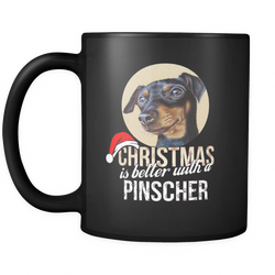 Pinscher 11 oz. Mug. Pinscher funny gift idea.