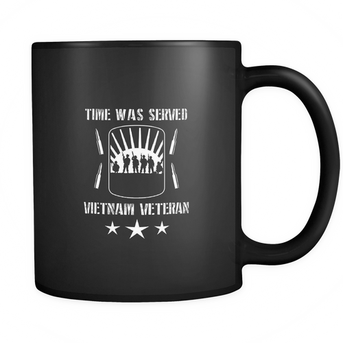 Vietnam Veteran 11 oz. Mug. Vietnam Veteran funny gift idea.