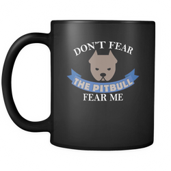 Pitbull 11 oz. Mug. Pitbull funny gift idea.