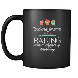 Baking 11 oz. Mug. Baking funny gift idea.
