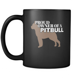Pitbull 11 oz. Mug. Pitbull funny gift idea.