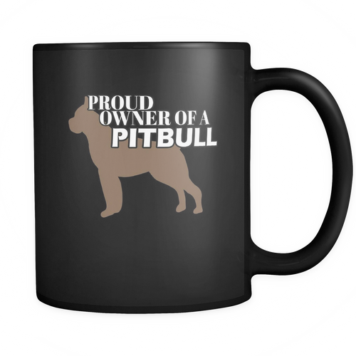Pitbull 11 oz. Mug. Pitbull funny gift idea.
