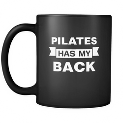 Pilates 11 oz. Mug. Pilates funny gift idea.