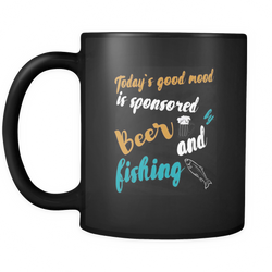 Fishing 11 oz. Mug. Fishing funny gift idea.