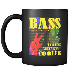 Bass 11 oz. Mug. Bass funny gift idea.