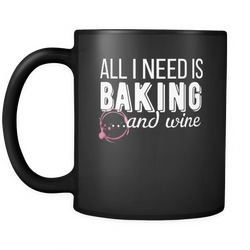 Baking 11 oz. Mug. Baking funny gift idea.