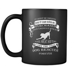 Animal Rescue 11 oz. Mug. Animal Rescue funny gift idea.
