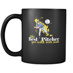 Pitcher 11 oz. Mug. Pitcher funny gift idea.