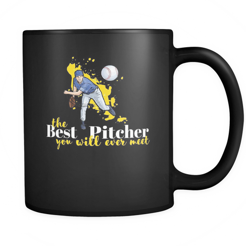 Pitcher 11 oz. Mug. Pitcher funny gift idea.