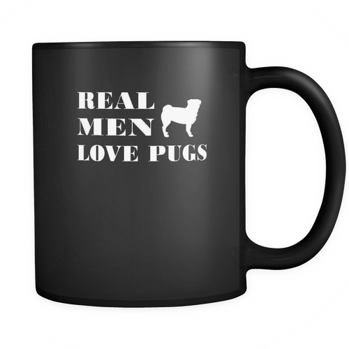 Pugs 11 oz. Mug. Pugs funny gift idea.