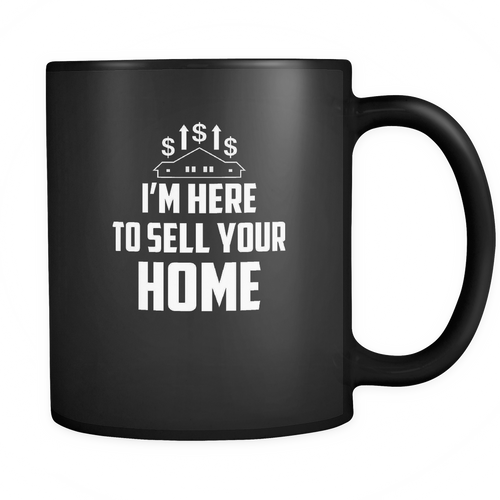 Real estate agent 11 oz. Mug. Real estate agent funny gift idea.