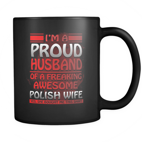 Polish Wife 11 oz. Mug. Polish Wife funny gift idea.