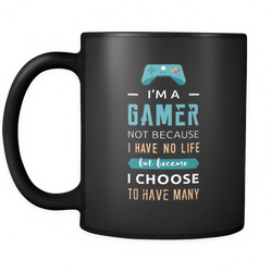 Gaming 11 oz. Mug. Gaming funny gift idea.
